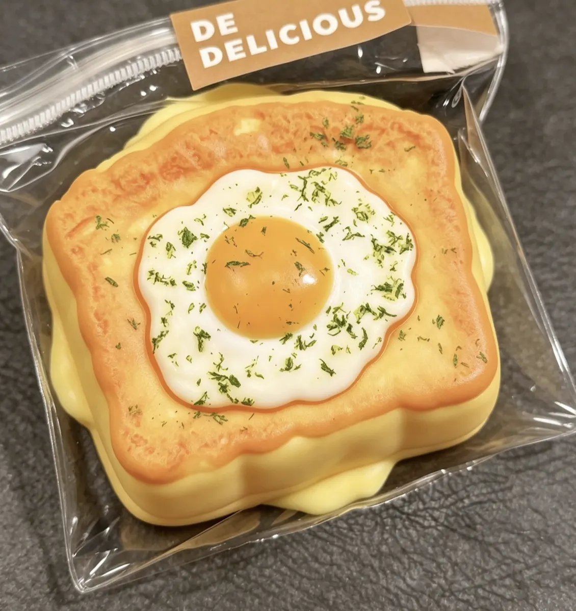Golden Toast Squishy