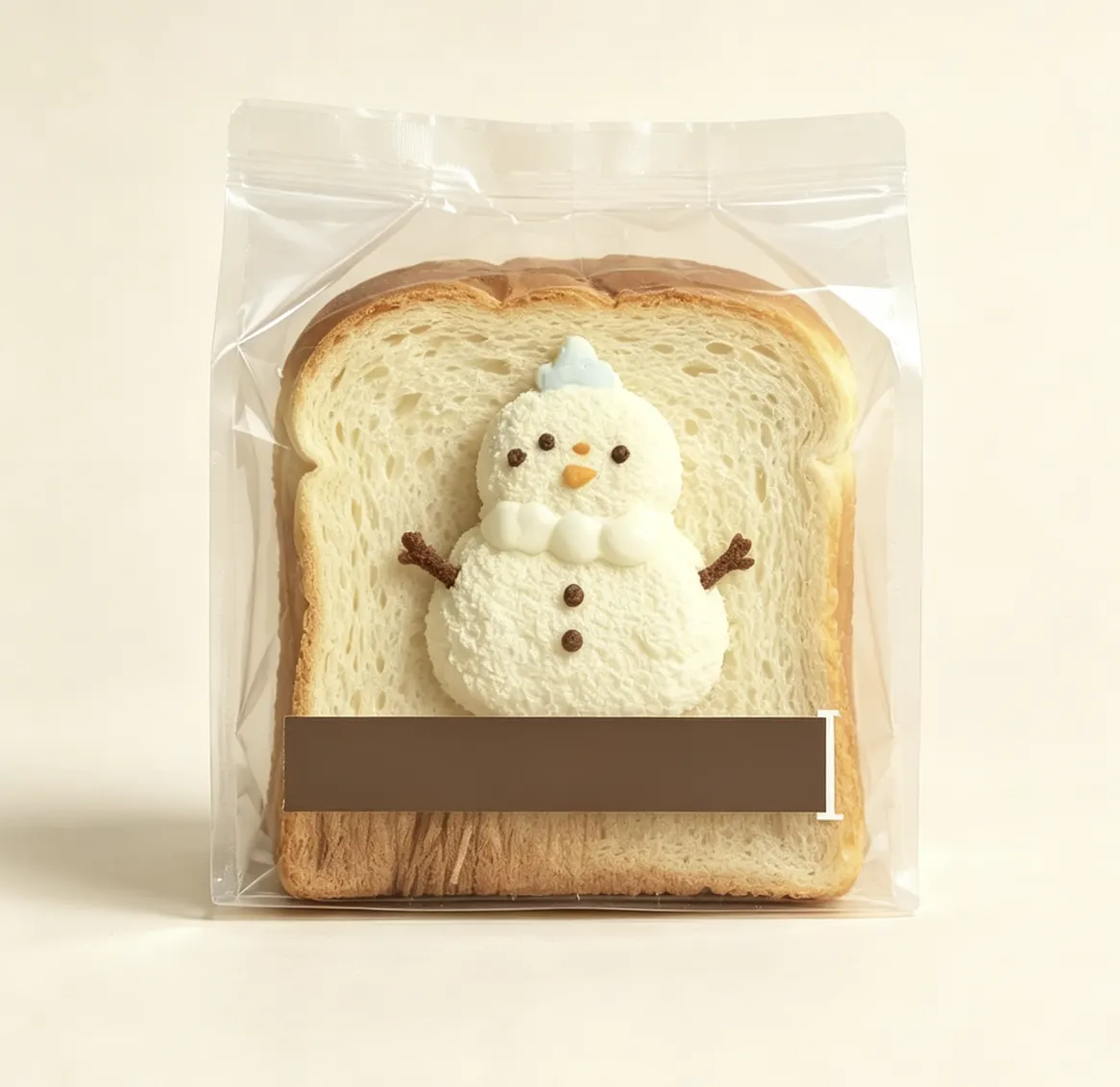 Snowman Bun Squishy