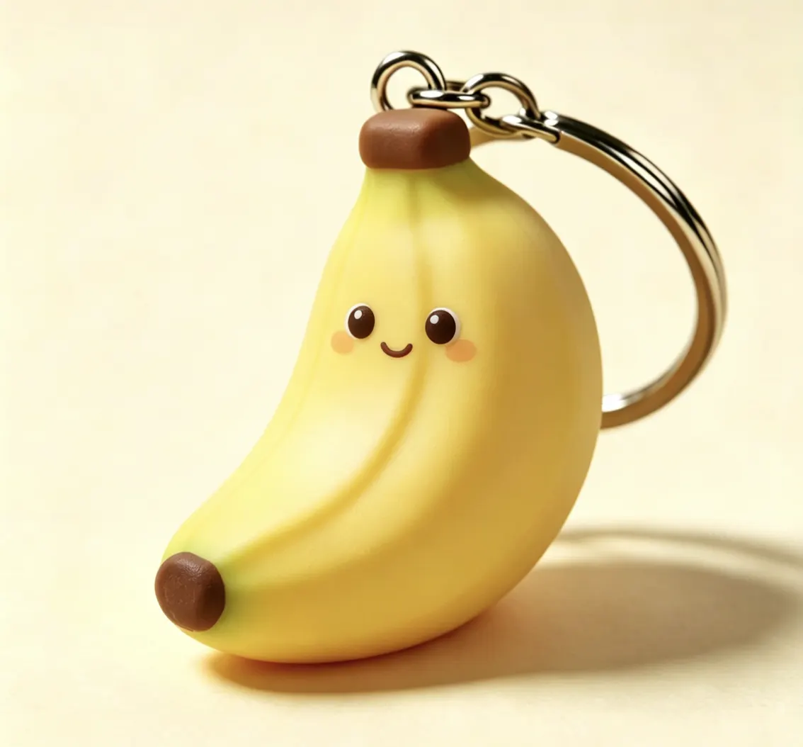 Banana Keychain